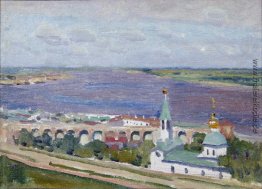 Skizzieren Sie für das Gemälde "Gorki und Schaljapin in Nischni Skizzieren Sie für das Gemälde "Gorki und Schaljapin in Nischni