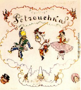 Petruschka. Poster scetch Petruschka. Poster scetch