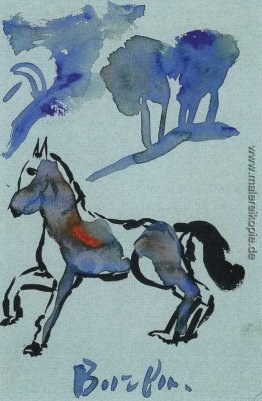 Ein blaues Pferd Ein blaues Pferd