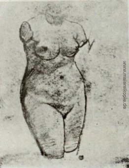 Plaster Torso einer Frau Plaster Torso einer Frau