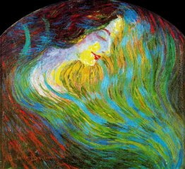 Studie eines weiblichen Gesicht Studie eines weiblichen Gesicht