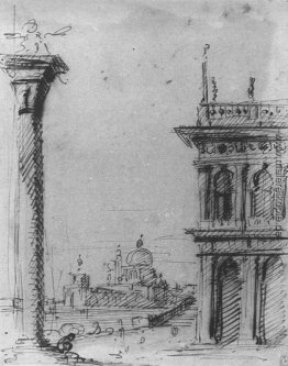 Die Piazzetta Blick in Richtung S. Maria della Salute Die Piazzetta Blick in Richtung S. Maria della Salute