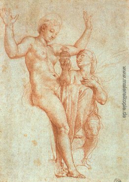Psyche präsentiert Venus mit Wasser aus dem Styx Psyche präsentiert Venus mit Wasser aus dem Styx