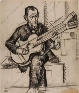 Ein Mann mit einer Gitarre Ein Mann mit einer Gitarre