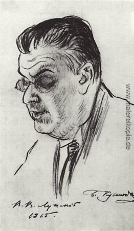 Porträt von V. Luzhsky Porträt von V. Luzhsky