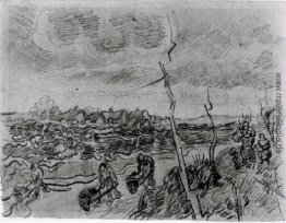 Landschaft mit Cottages Landschaft mit Cottages