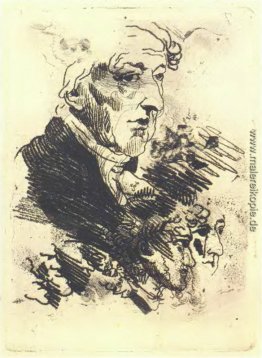 Porträt von Iwan Dmitrevsky Porträt von Iwan Dmitrevsky