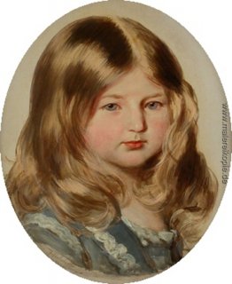 Studie für ein Porträt von Prinzessin Amalie von Sachsen-Coburg- Studie für ein Porträt von Prinzessin Amalie von Sachsen-Coburg-