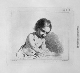 Cherub, halbe Länge, von Guercino Cherub, halbe Länge, von Guercino