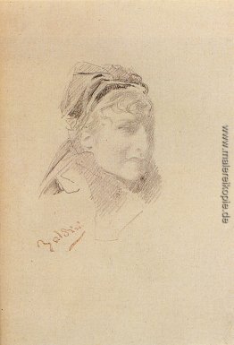 Porträt von Sarah Bernhardt Porträt von Sarah Bernhardt