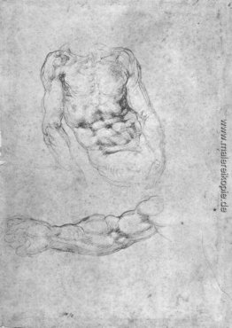Studien für "Pieta" oder "Das Jüngste Gericht" Studien für "Pieta" oder "Das Jüngste Gericht"