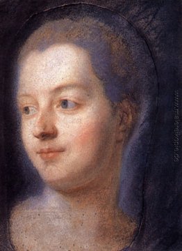 Porträt von Madame de Pompadour Porträt von Madame de Pompadour