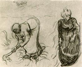 Skizze von zwei Frauen Skizze von zwei Frauen