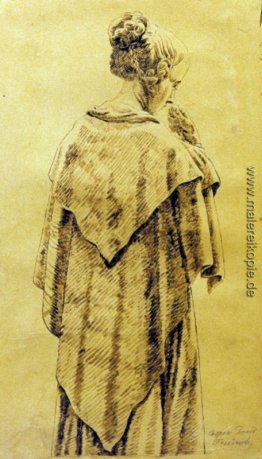 Frau in der cloack Frau in der cloack