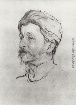 Porträt des Künstlers M. A. Vrubel Porträt des Künstlers M. A. Vrubel