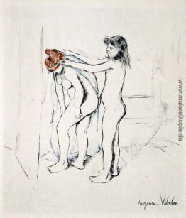 Mutter und Tochter Nach dem Bade II Mutter und Tochter Nach dem Bade II