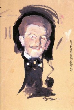 Porträt von Leo Bakst Porträt von Leo Bakst