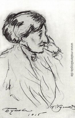 Porträt von N. S. Butova Porträt von N. S. Butova