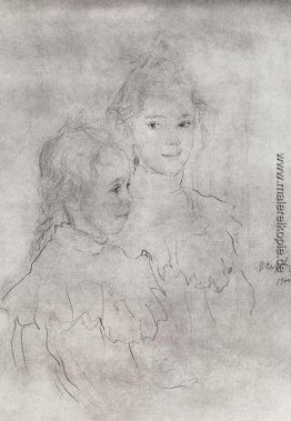 Portrait der Tochter S. Botkin Portrait der Tochter S. Botkin