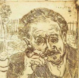Porträt von Doktor Gachet (Ein Mann mit Rohr) Porträt von Doktor Gachet (Ein Mann mit Rohr)