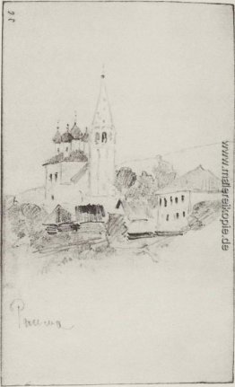 Kirche mit Glockenturm in Reshma Kirche mit Glockenturm in Reshma