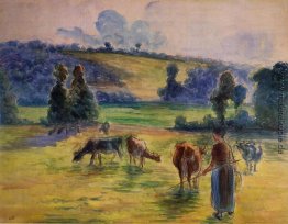 Studie für "Cowherd bei Eragny" Studie für "Cowherd bei Eragny"