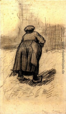 Peasant Woman Lifting Potatoes Peasant Woman Lifting Potatoes