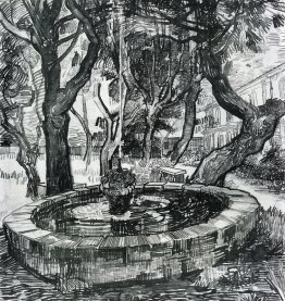 Brunnen im Garten von St- Paulkrankenhaus Brunnen im Garten von St- Paulkrankenhaus