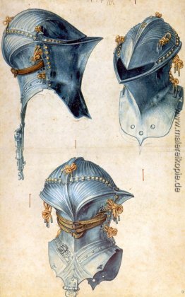 Drei Studien eines Helms Drei Studien eines Helms