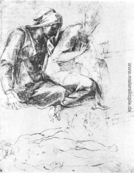 Studie zur "Madonna und Kind mit St. Johannes der Täufer" Studie zur "Madonna und Kind mit St. Johannes der Täufer"