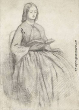 Elizabeth Siddall in einem Stuhl Elizabeth Siddall in einem Stuhl