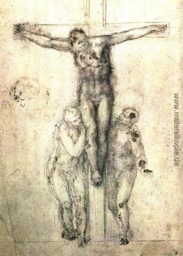 Studium der "Christus am Kreuz zwischen Maria und Johannes der E Studium der "Christus am Kreuz zwischen Maria und Johannes der E