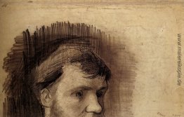 Teil von einem Porträt von Anthon van Rappard Teil von einem Porträt von Anthon van Rappard