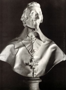 Portrait Büste von Kardinal Richelieu Portrait Büste von Kardinal Richelieu