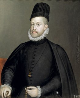 Porträt von Philipp II von Spanien Porträt von Philipp II von Spanien