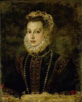 Porträt der Königin Elisabeth von Spanien Porträt der Königin Elisabeth von Spanien