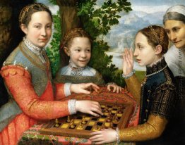 Lucia, Minerva und Europa Anguissolas Schach Spielen Lucia, Minerva und Europa Anguissolas Schach Spielen