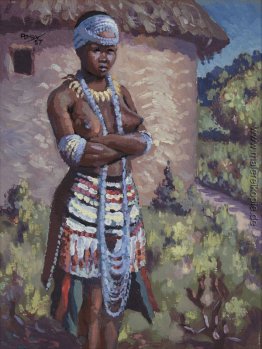 Xhosa Mädchen Xhosa Mädchen