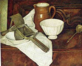Stillleben mit Ricer auch als Stillleben mit Knoblauchpresse bek Stillleben mit Ricer auch als Stillleben mit Knoblauchpresse bek