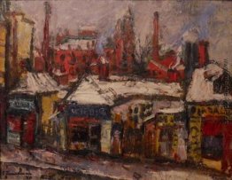 Winter auf der Straße Winter auf der Straße