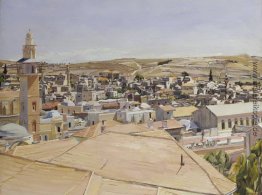 Jerusalem, Blick auf Scopus Montieren Jerusalem, Blick auf Scopus Montieren
