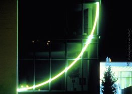 Grün Neon Unvollständige Kreis Grün Neon Unvollständige Kreis