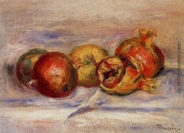 Drei Granatäpfel und zwei Äpfel Drei Granatäpfel und zwei Äpfel