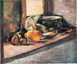 Blau Topf und Zitrone Blau Topf und Zitrone