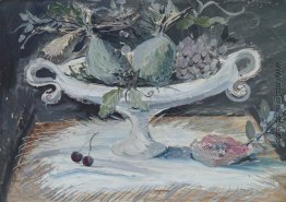 Stillleben mit Obstschale Stillleben mit Obstschale
