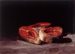 Stillleben Drei Lachssteaks Stillleben Drei Lachssteaks