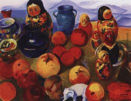 Stillleben mit Matrjoschka-Puppen Stillleben mit Matrjoschka-Puppen