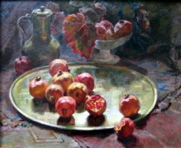 Stilleben mit Granatäpfeln Stilleben mit Granatäpfeln
