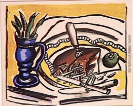 Stilleben mit blauer Vase (die Roosbeef) Stilleben mit blauer Vase (die Roosbeef)