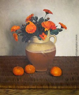 Ringelblumen und Mandarinen Ringelblumen und Mandarinen